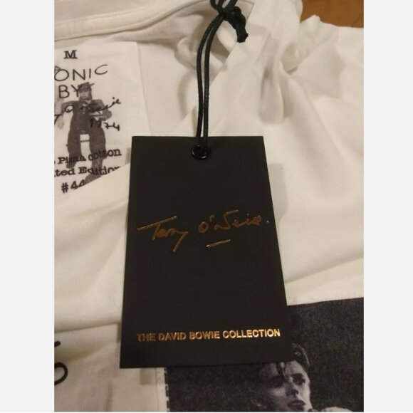 David Bowie by Terry O'Neill Limited Edition #44 Iconic Images Medium T-shirt - Picture 6 of 8
